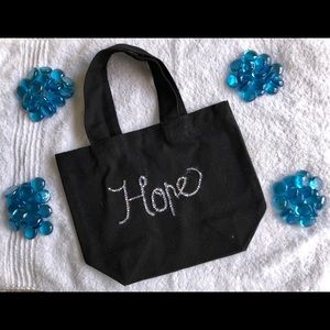 Small black tote